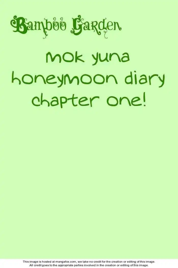 Mok Yuna's Honeymoon Diary Chapter 1 1